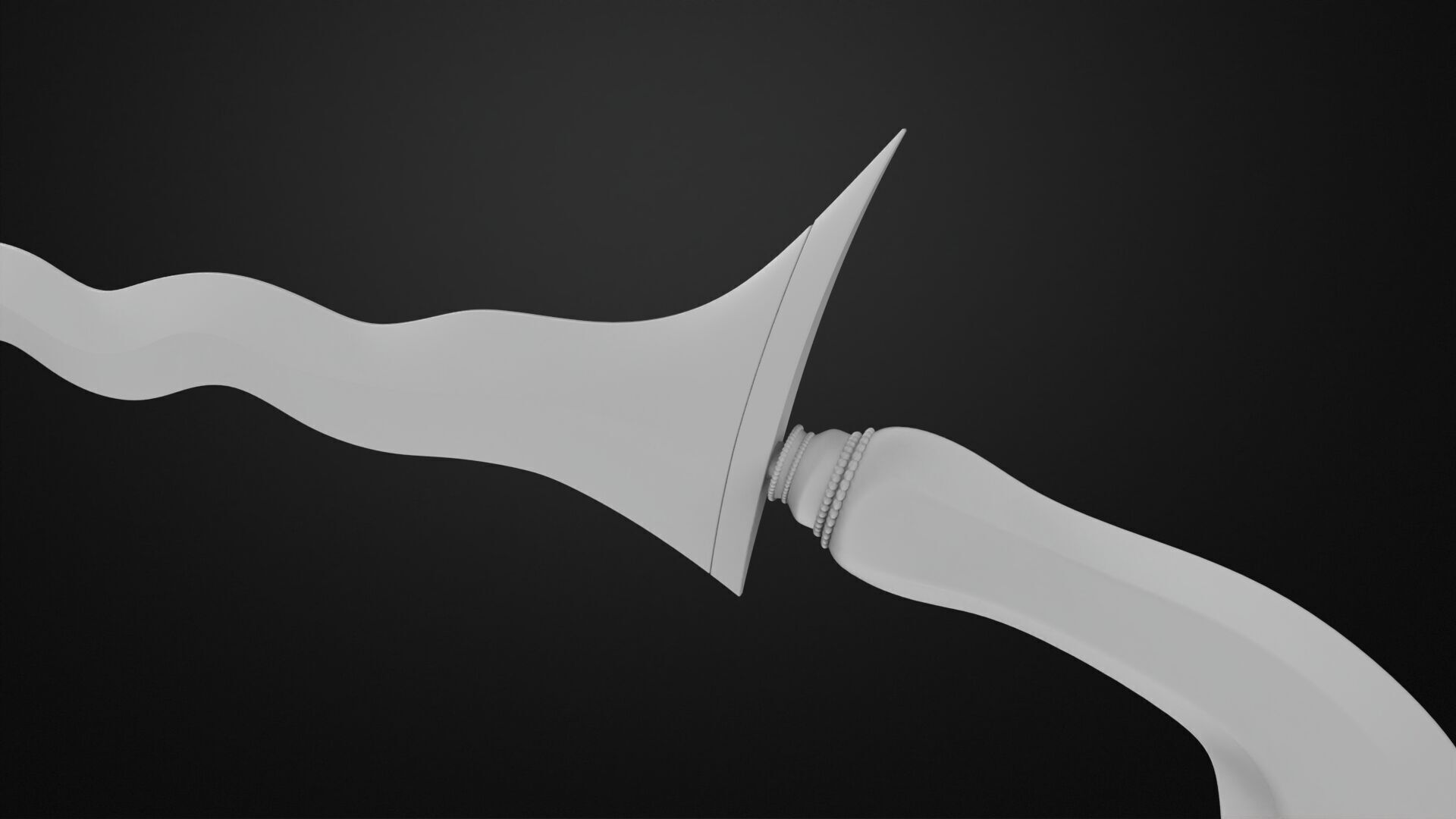 Weapons Encyclopedia 111 Kris 3D print model_7