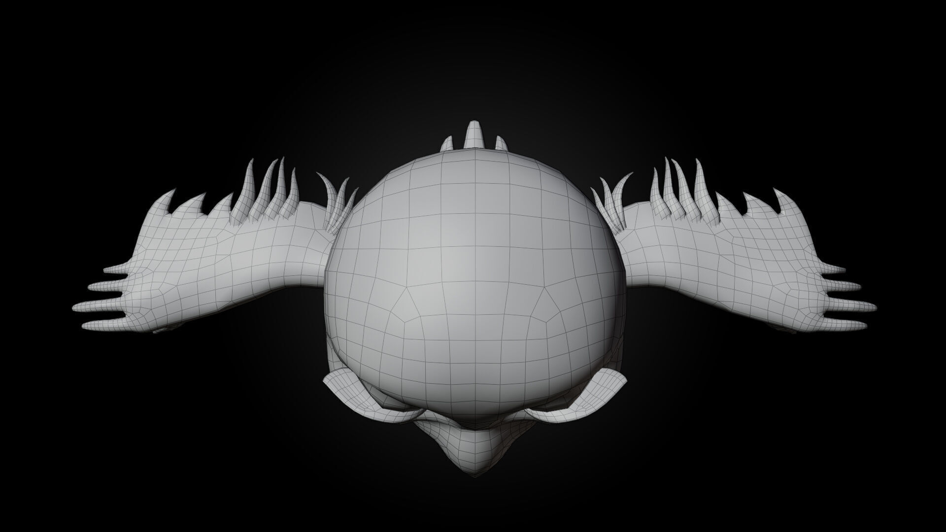 Chibi Canary - 3D Yellow - Rigged Cartoon Bird Low-poly 3D model_13