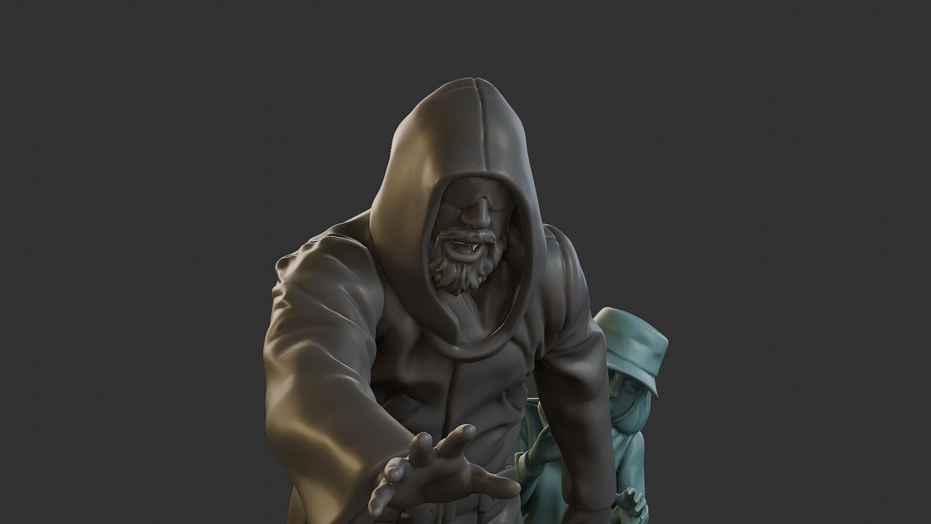 Post-Apocalyptic Male PAM2 006B 3D print model_19
