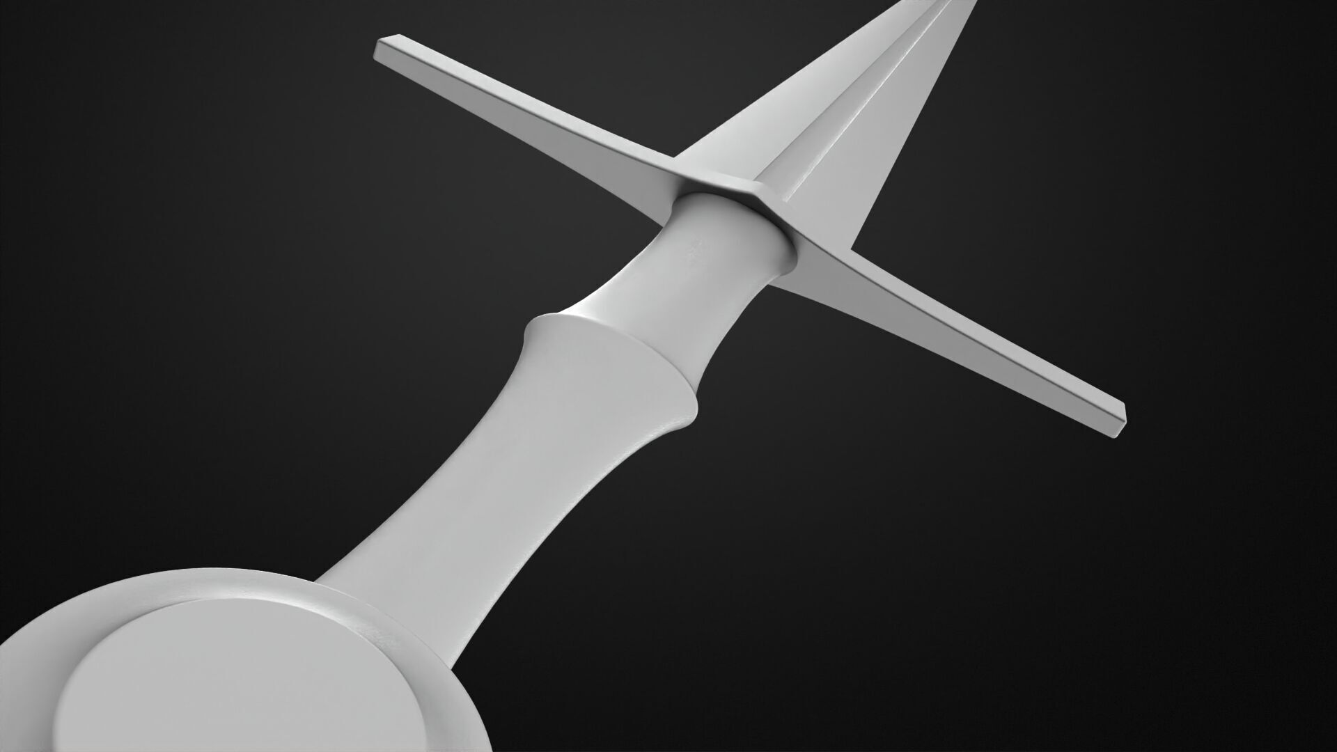 Weapons Encyclopedia 013 Bastard Sword 3D print model_7