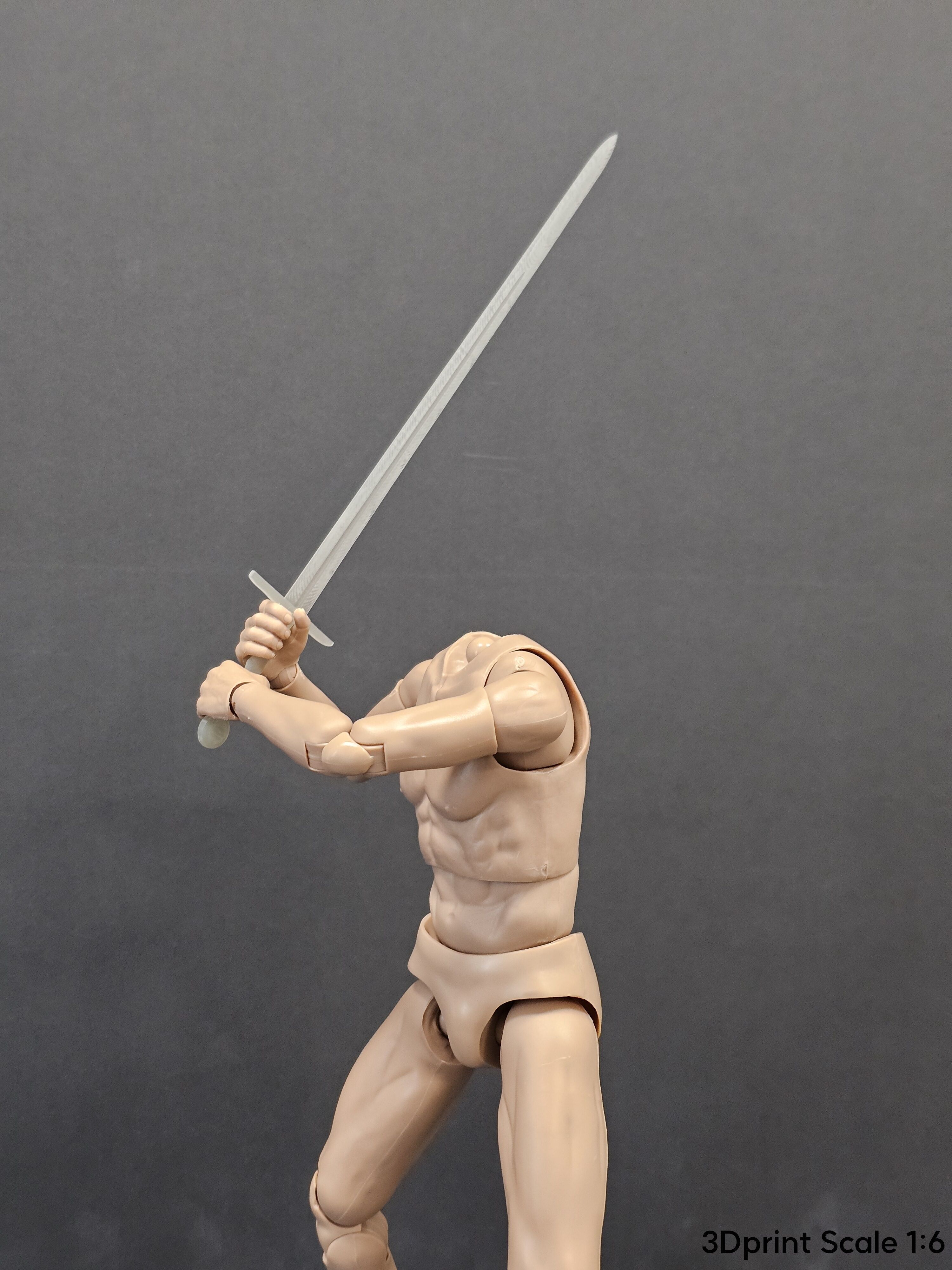 Weapons Encyclopedia 013 Bastard Sword 3D print model_10