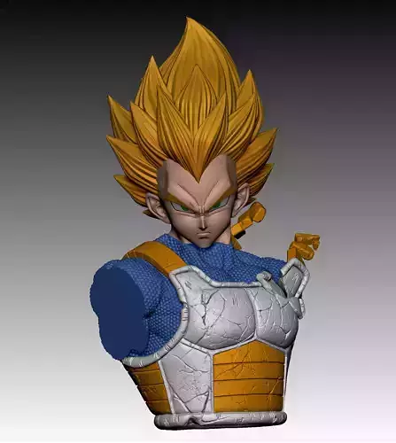 Vegeta bust-Dragonball Z