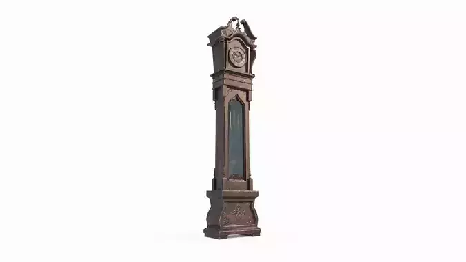 Old style furniture clock