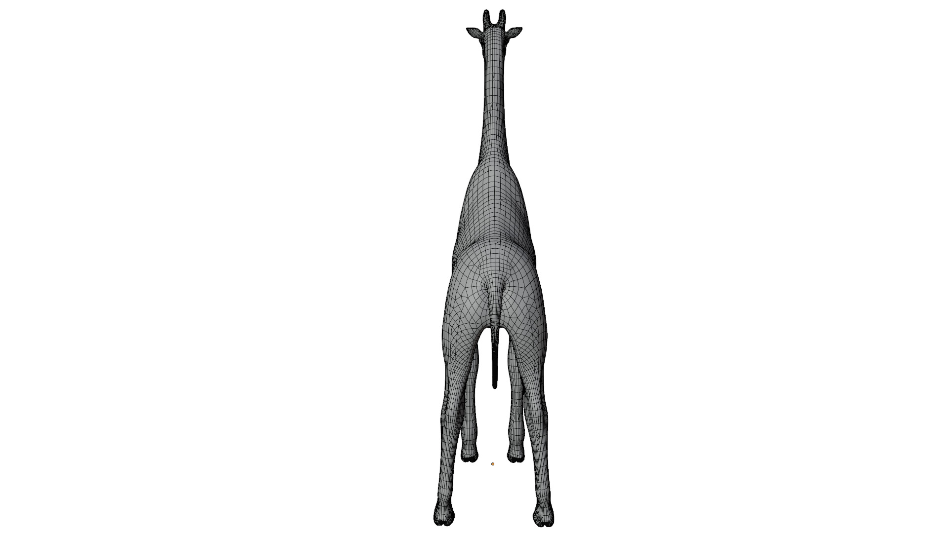 Giraffe 3D model_12