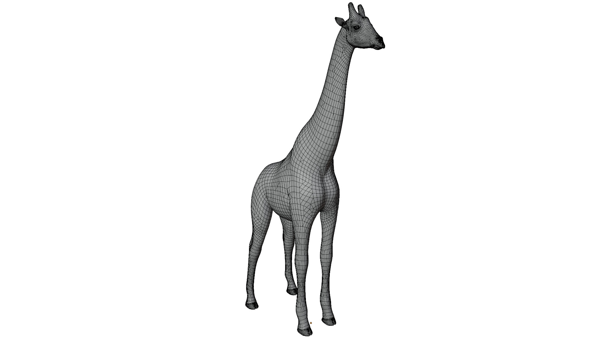 Giraffe 3D model_15