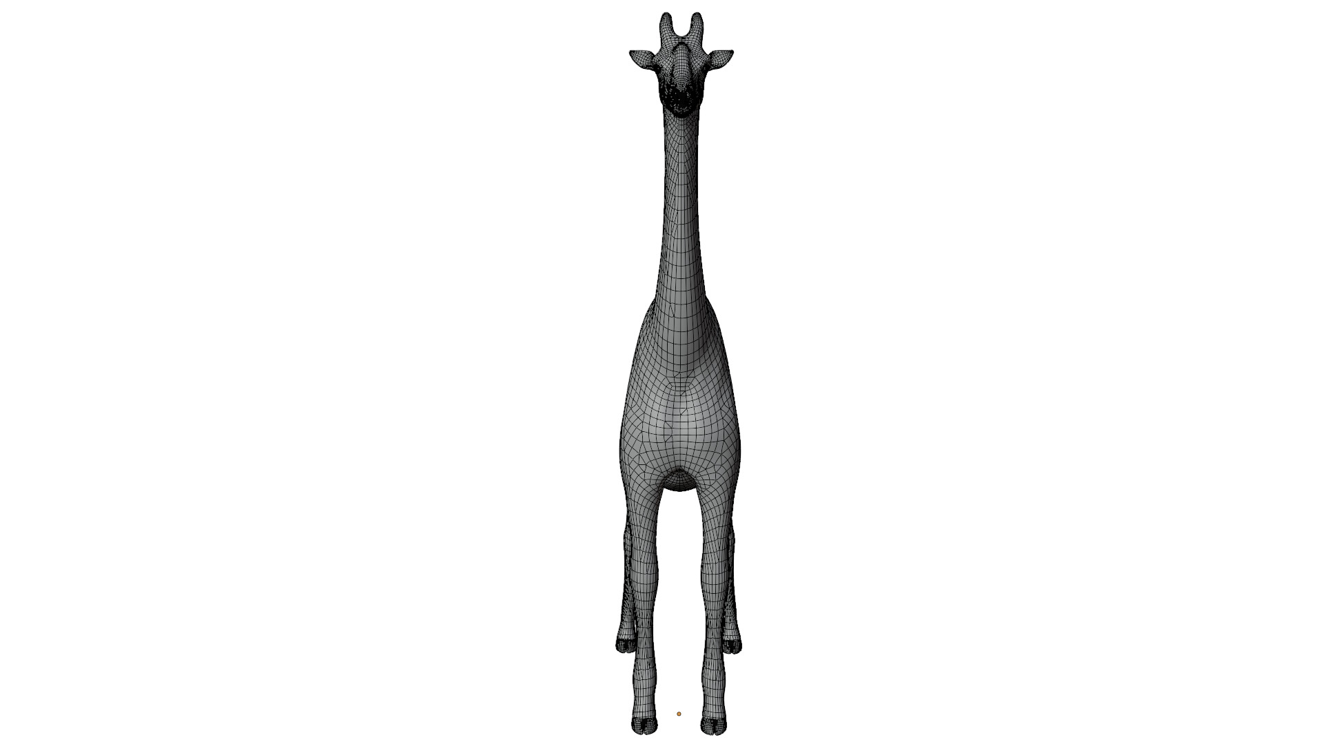 Giraffe 3D model_16
