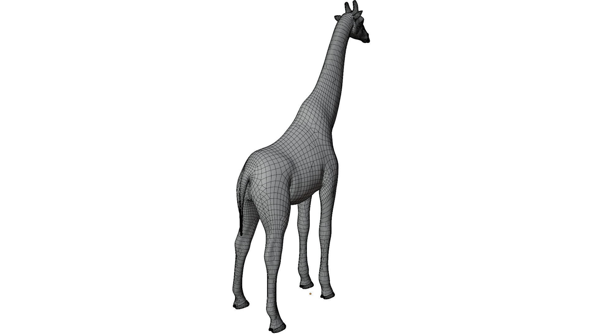 Giraffe 3D model_13