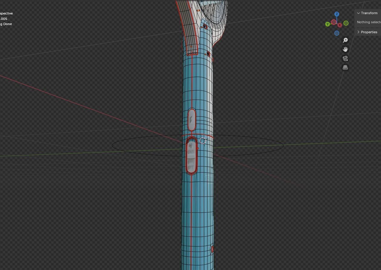 Electric Mosquito Swatter 3D Model 3D model_3