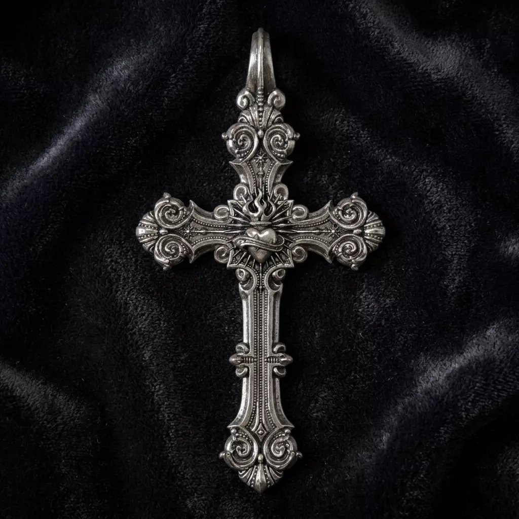 cross pendant 3D print model