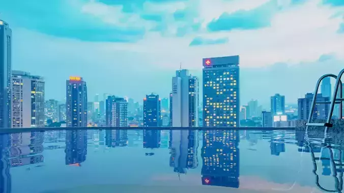 HDRI Night - Reimagined Ho Chi Minh City - V10