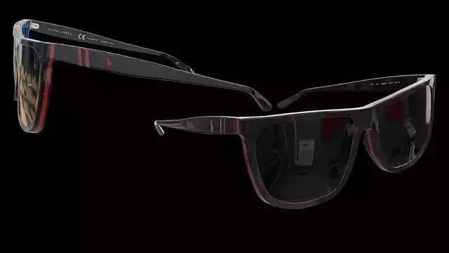 POLO RALPH LAUREN Men Polarized Rectangular Sunglasses