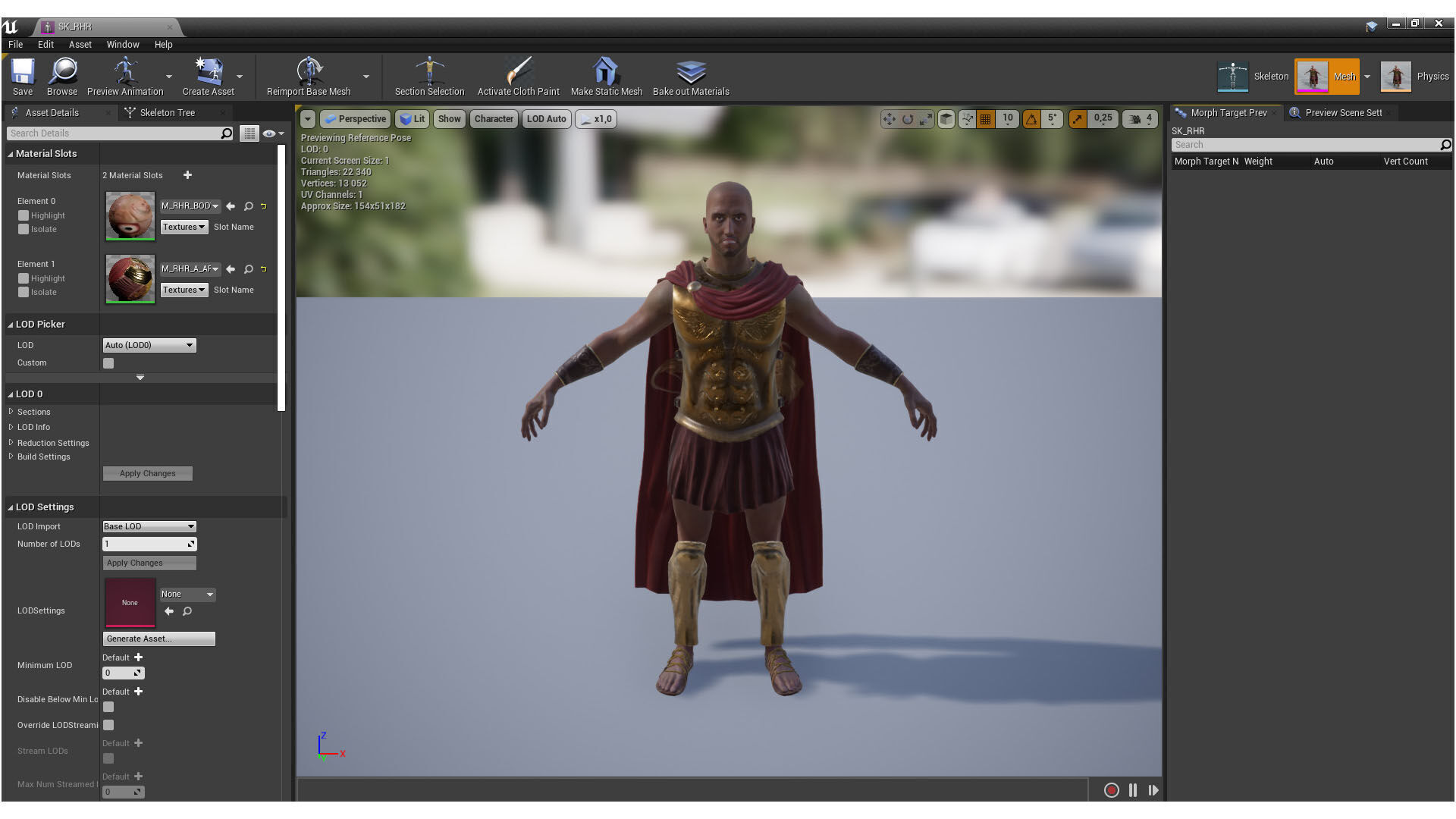 SPARTAN ROYAL HOPLITE R  Low-poly 3D model_20