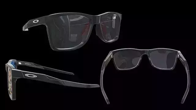 Oakley Black Full Rim Wayfarer