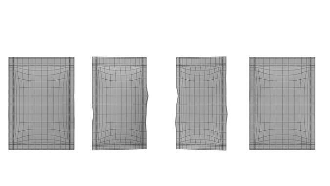 Food packaging C2 3D model 7