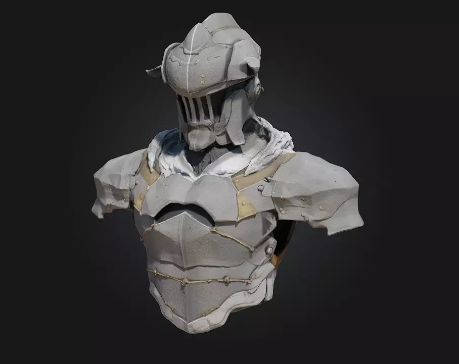 Knight of Shadows 3D model_0