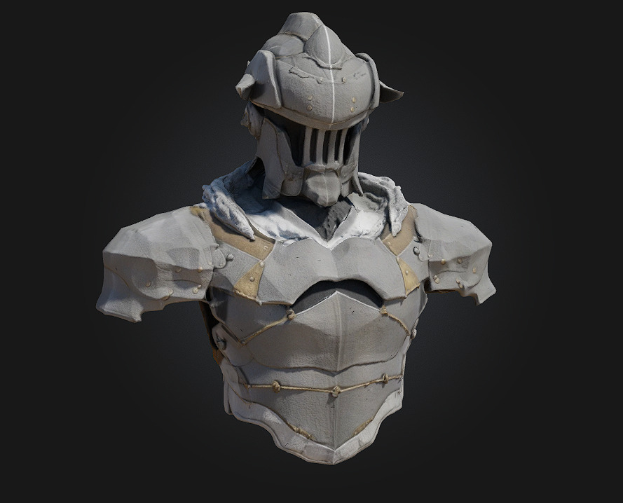 Knight of Shadows 3D model_1