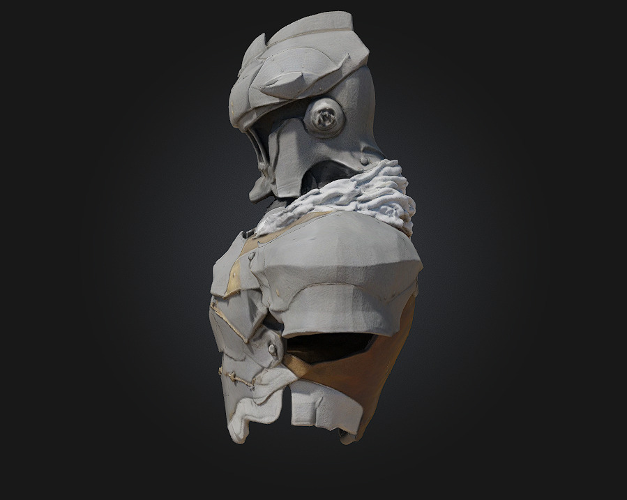 Knight of Shadows 3D model_4