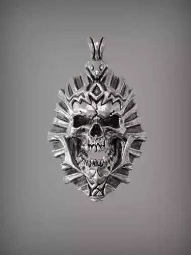 skull pendant