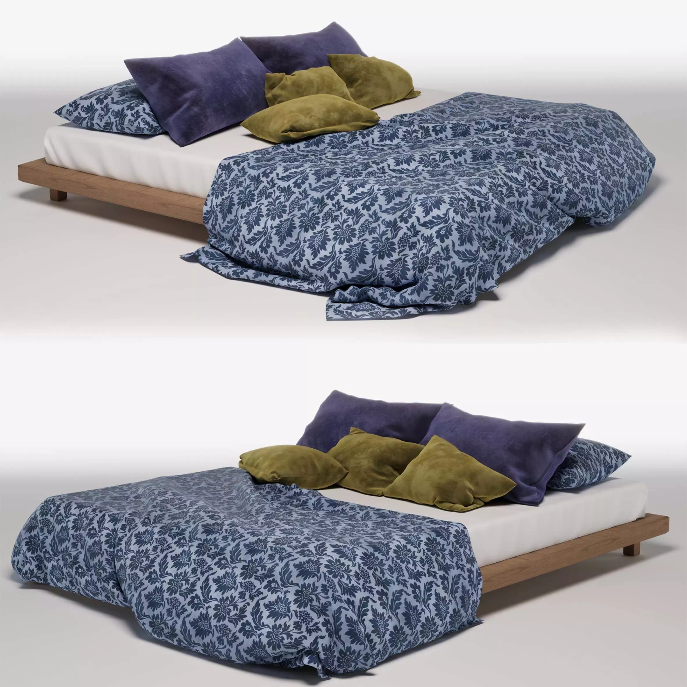 minimal Bed 3D model_0
