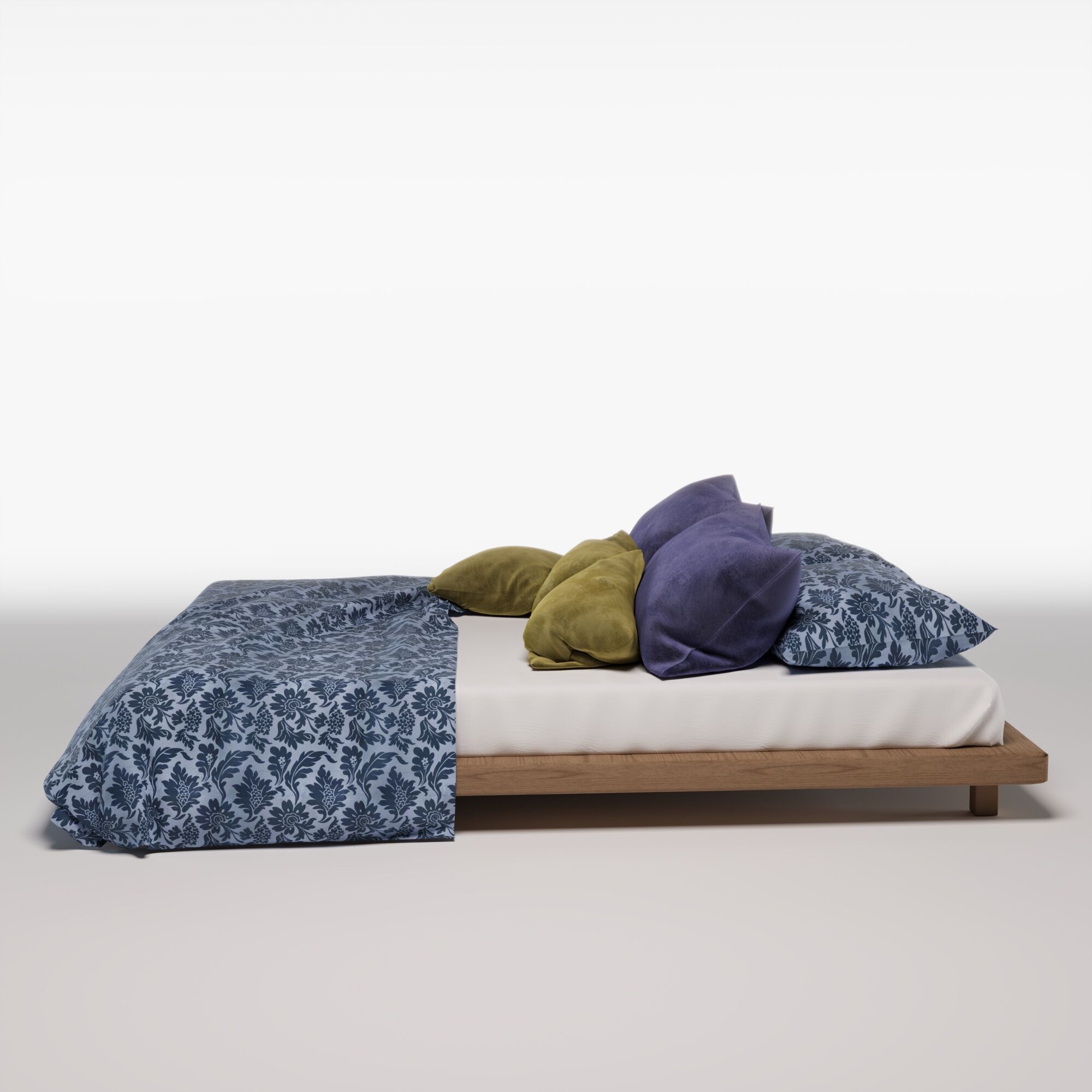 minimal Bed 3D model_3