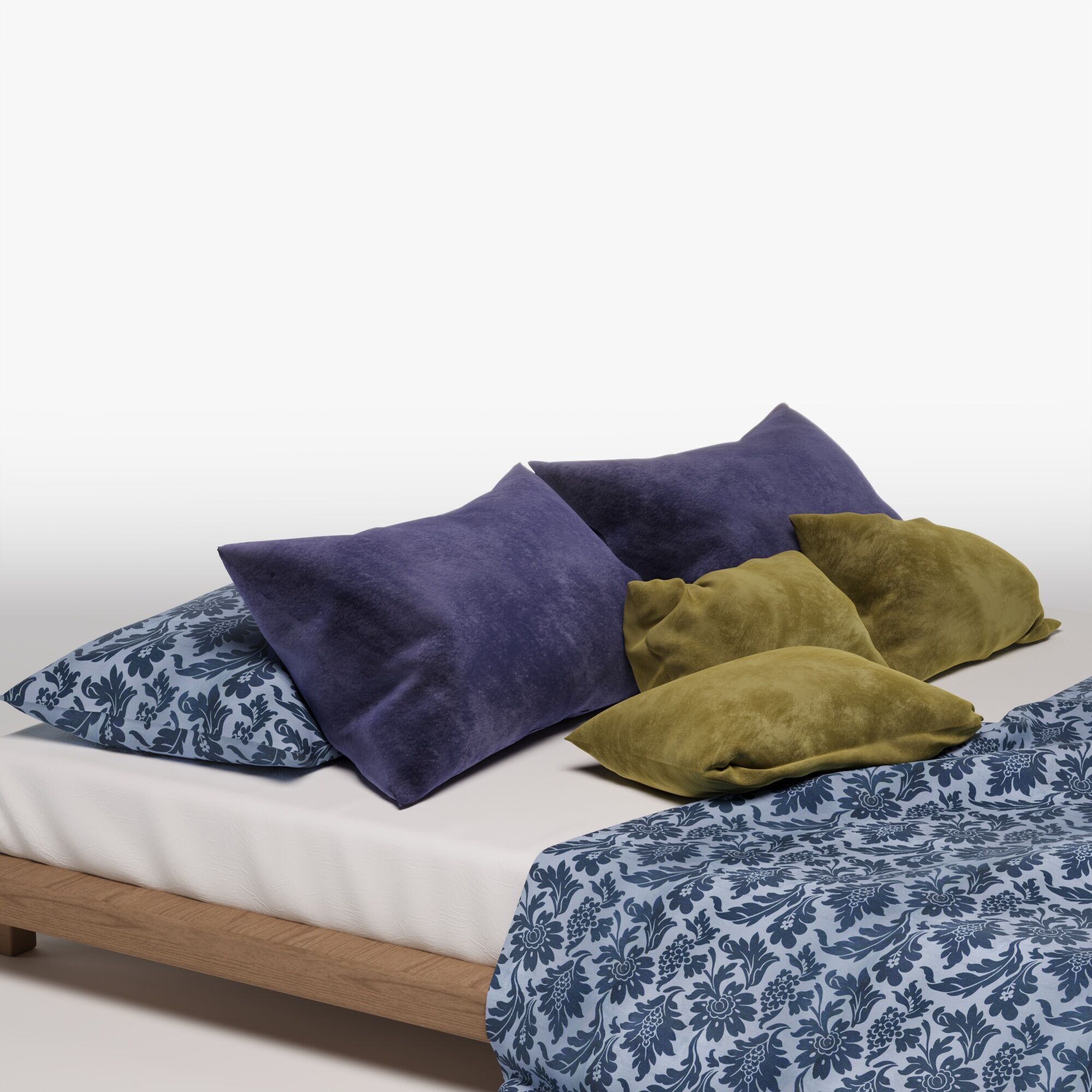 minimal Bed 3D model_2