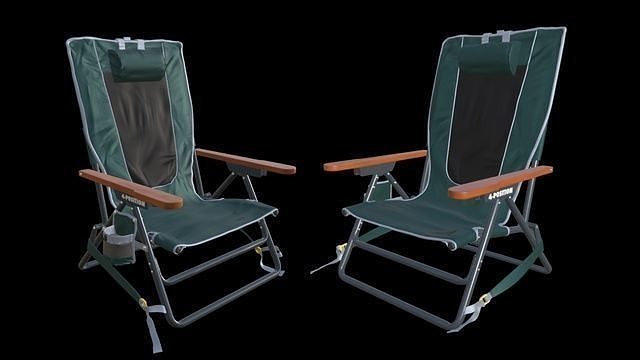 Wilderness Backpacker Chair 3D model
