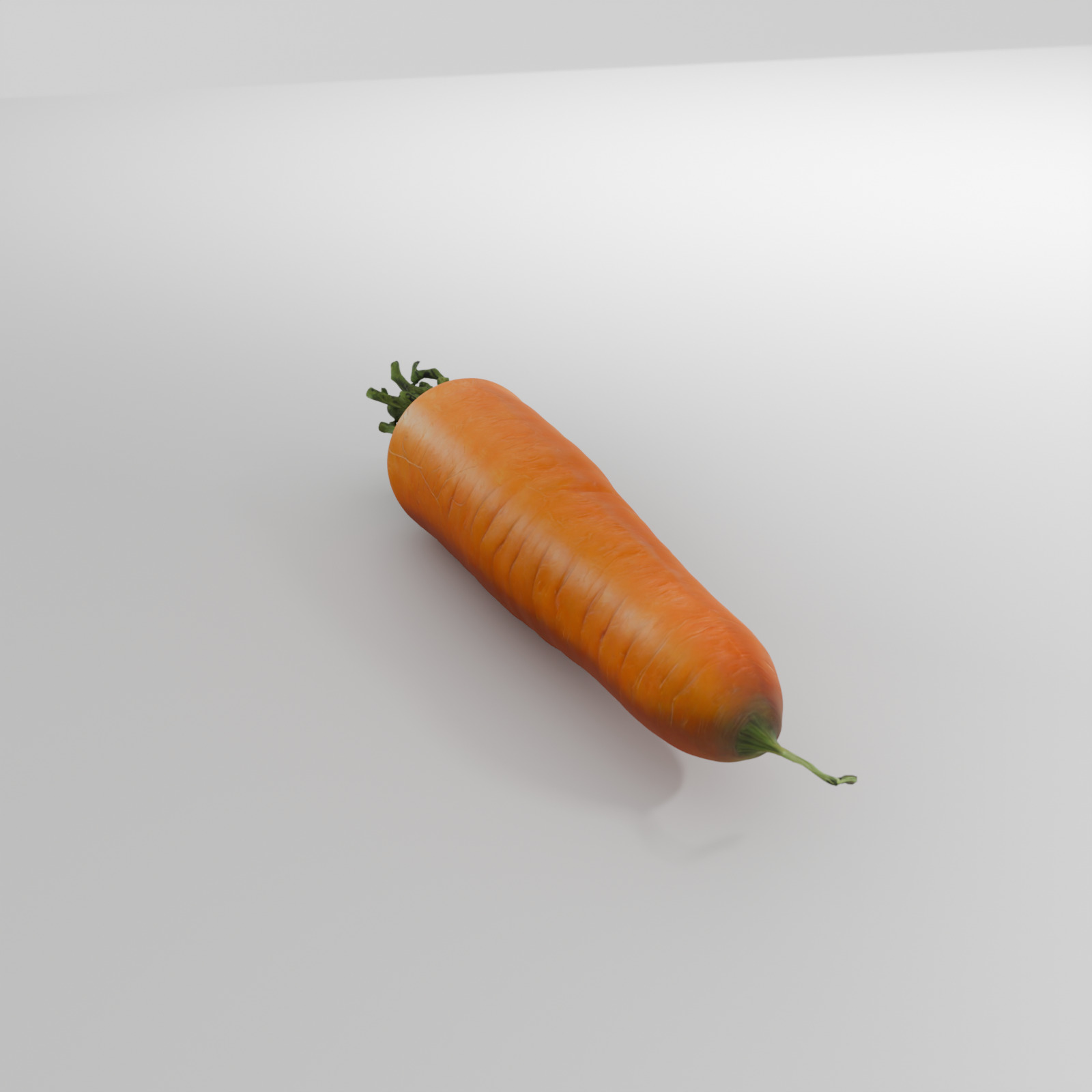 Realistic 3D Carrot Model 3D model_3