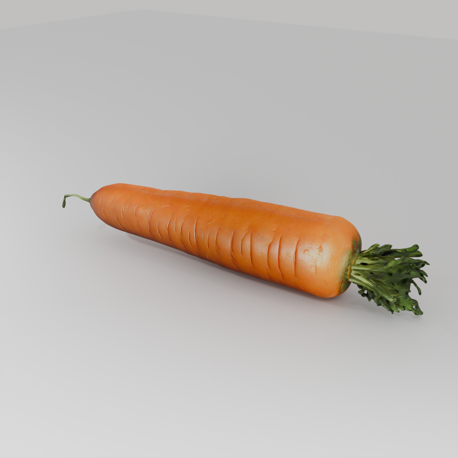 Realistic 3D Carrot Model 3D model_1