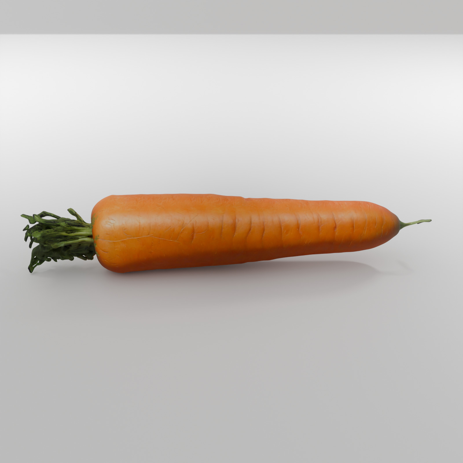 Realistic 3D Carrot Model 3D model_2