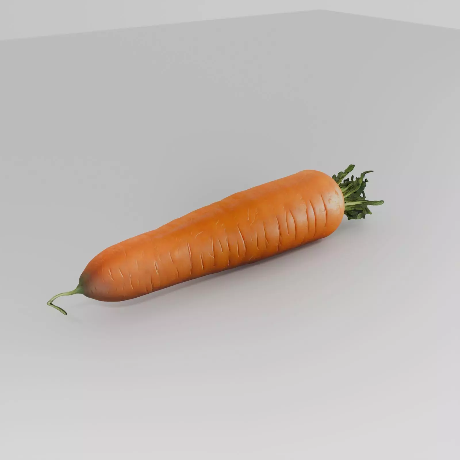 Realistic 3D Carrot Model 3D model_0