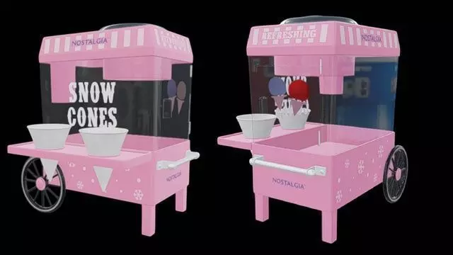 Snow Cone Maker 3D model_0