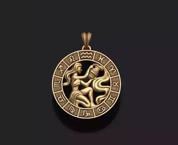 zodiac acuario lite pendant