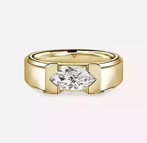 Man engagement ring 02