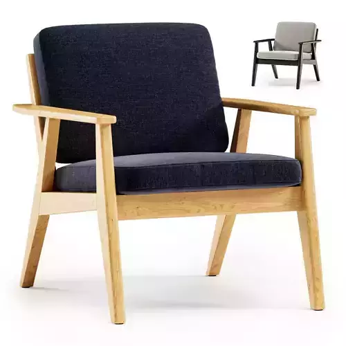Scandi Armchair Frovi 3D model