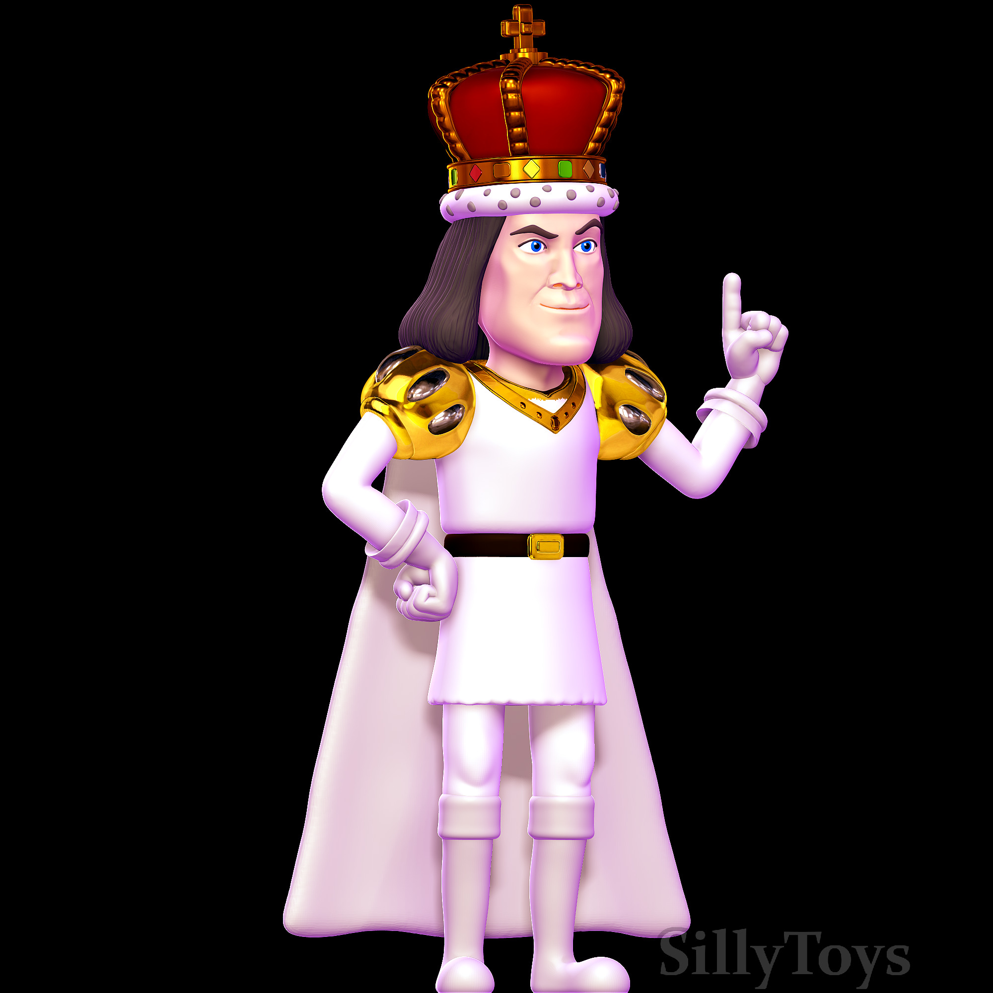 Lord Farquaad - Shrek 3D print model_1