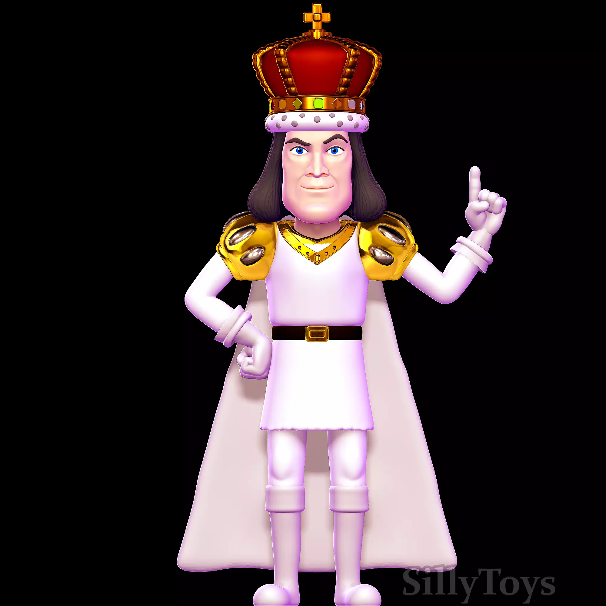 Lord Farquaad - Shrek 3D print model_0