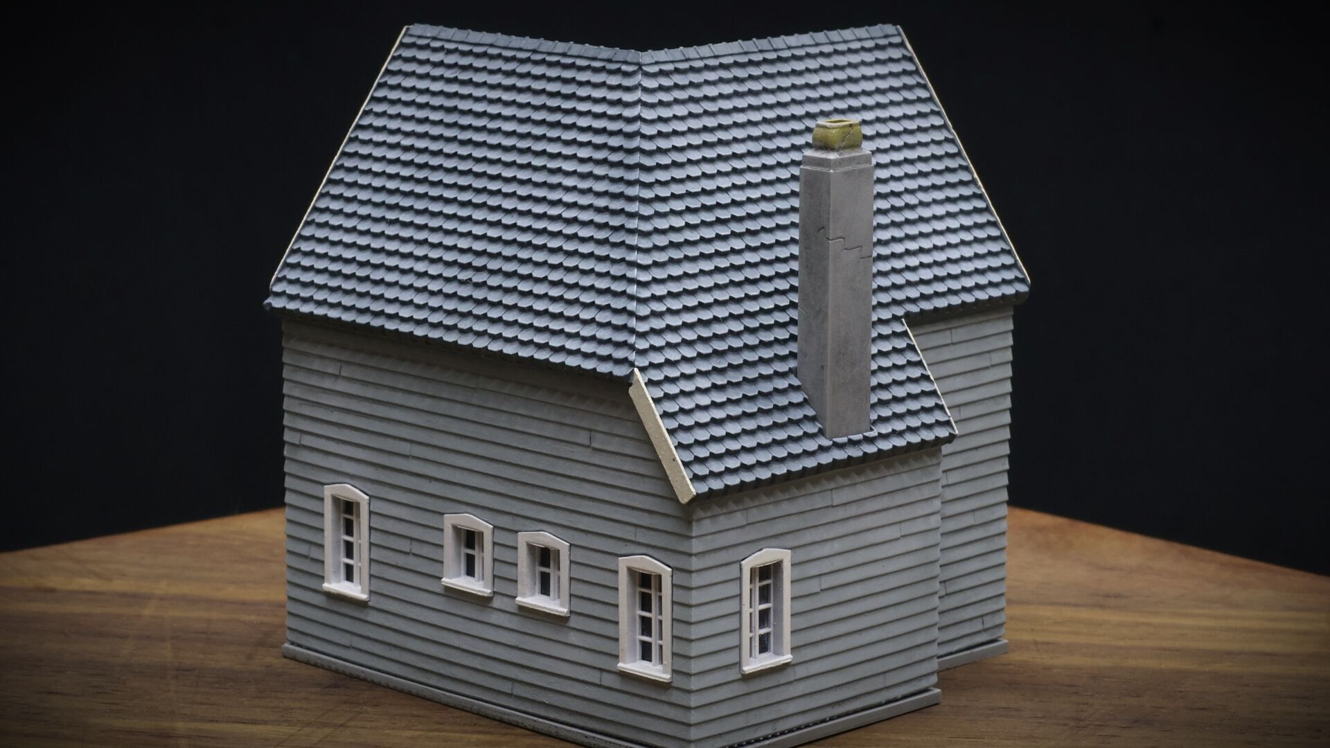 HO Scale European Suburban Home 1 3D print model_13