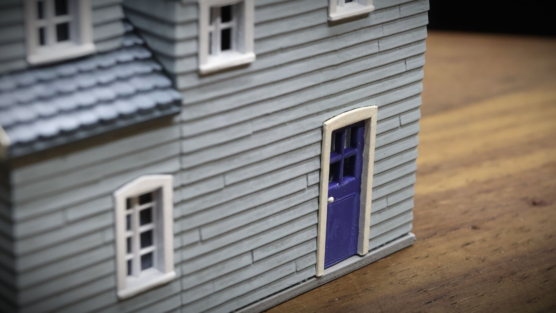 HO Scale European Suburban Home 1 3D print model_19