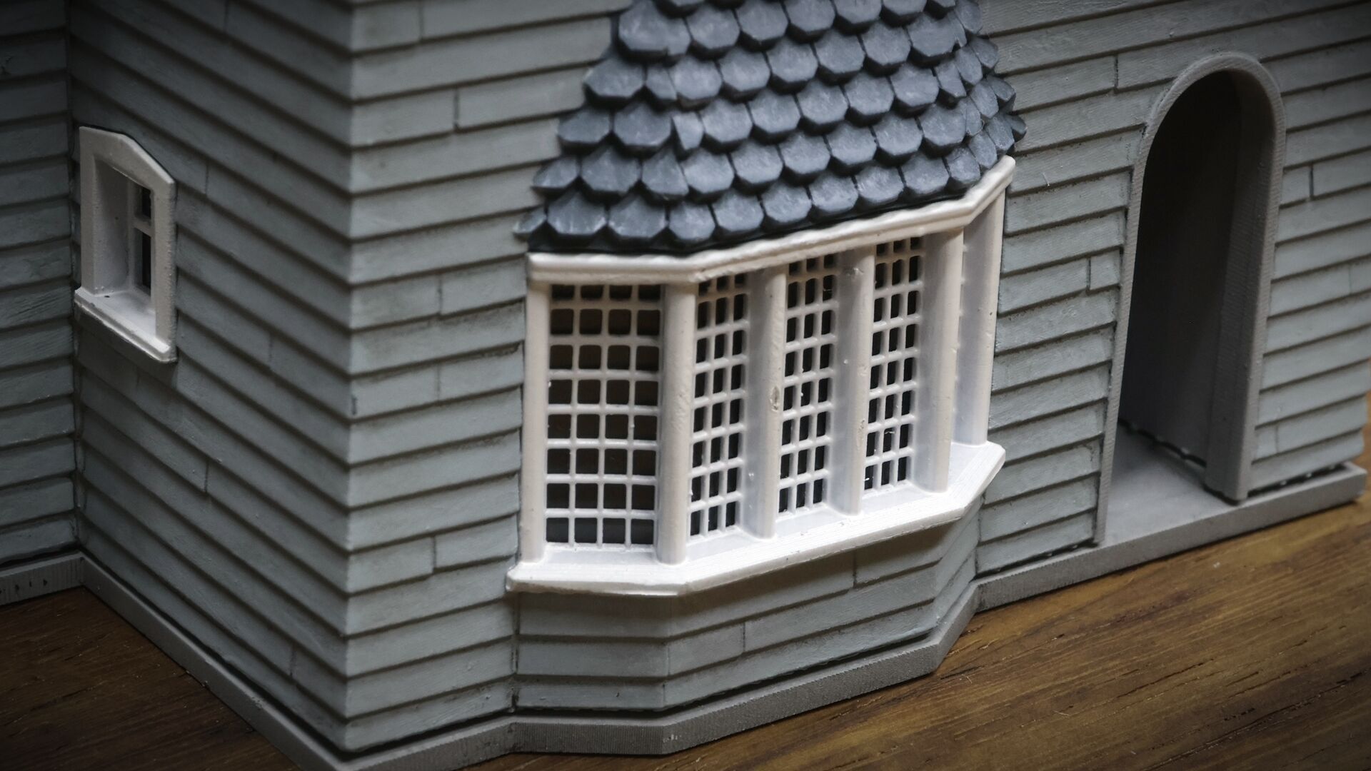 HO Scale European Suburban Home 1 3D print model_14