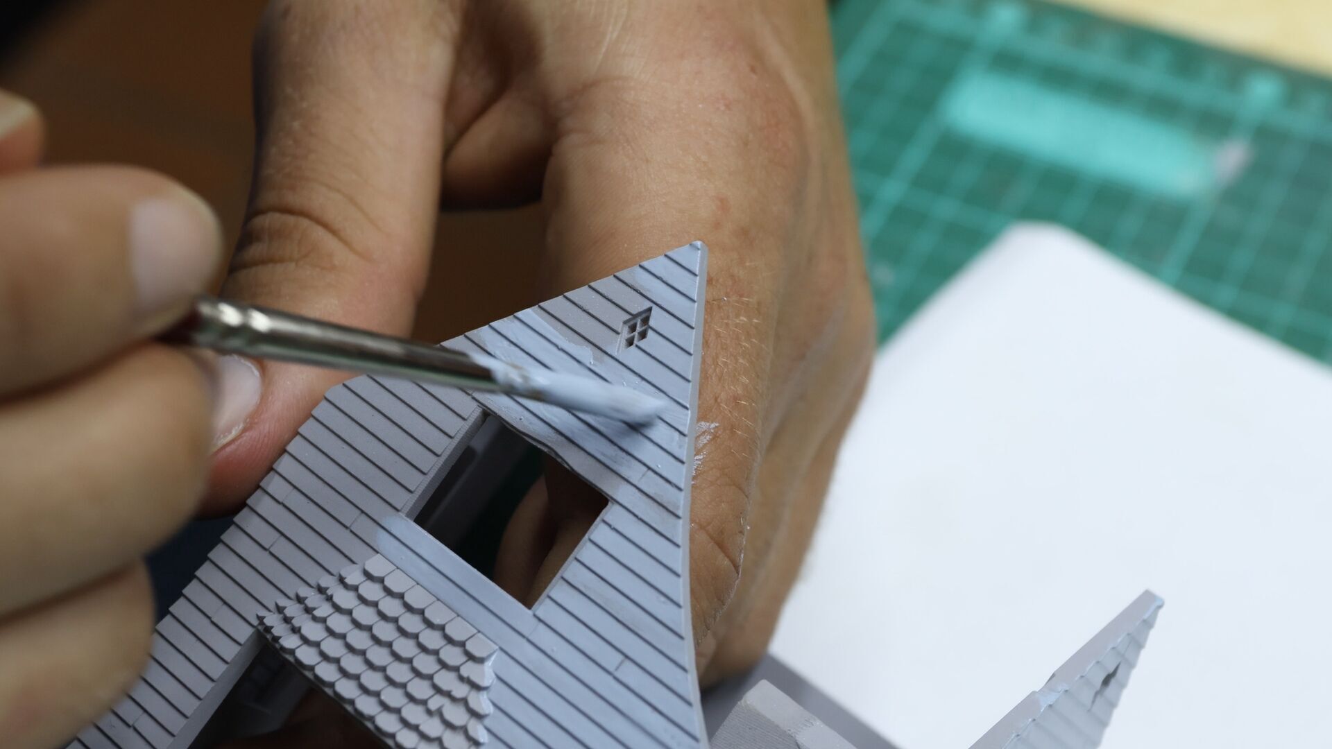 HO Scale European Suburban Home 1 3D print model_9