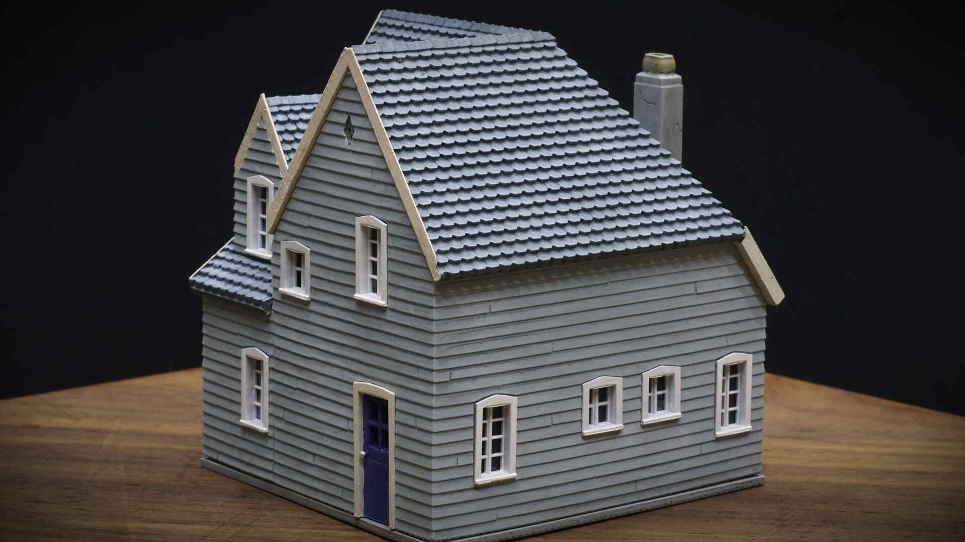 HO Scale European Suburban Home 1 3D print model_21