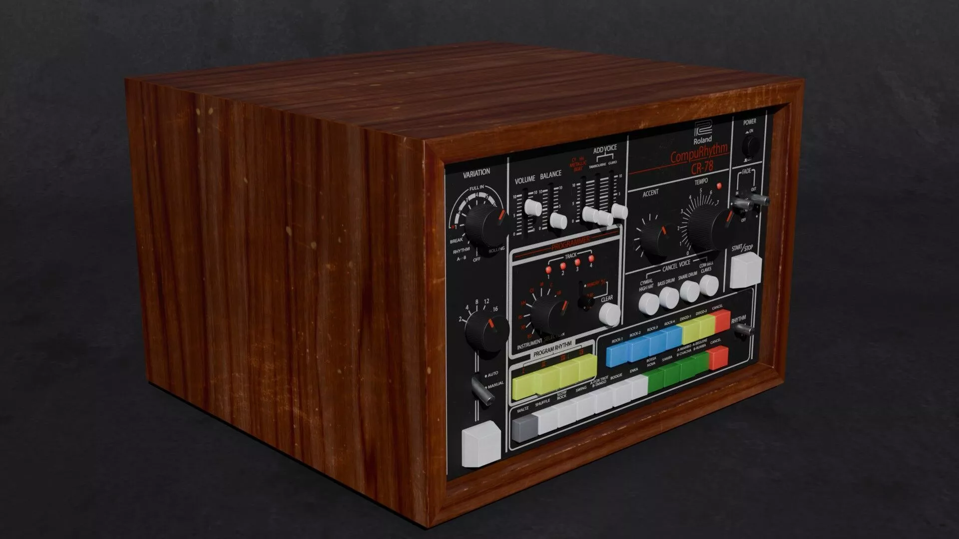 Roland CR-78 3D model