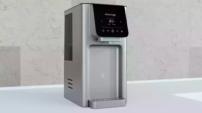 Realistic Water Filter 3D Model