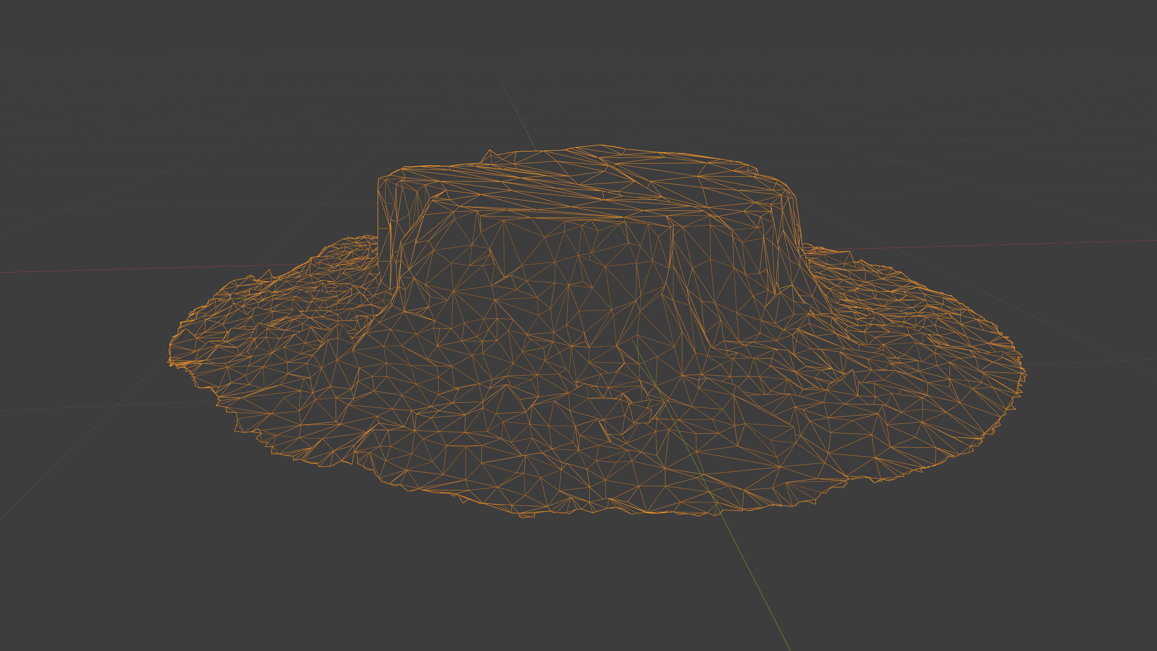 Photorealistic 3D scan of Tree Sawed wood Stump Low-poly 3D model_4