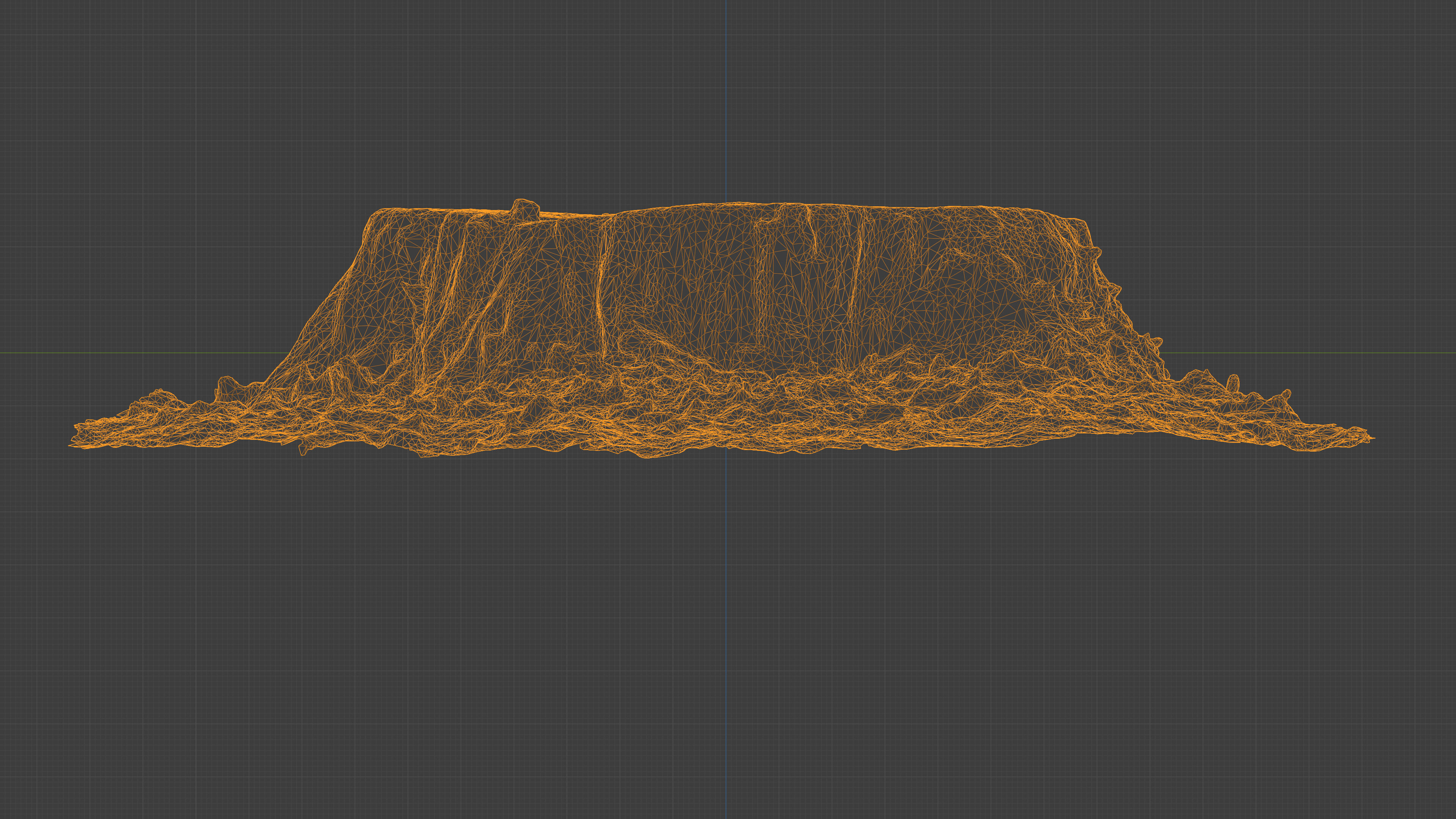 Photorealistic 3D scan of Tree Sawed wood Stump Low-poly 3D model_24