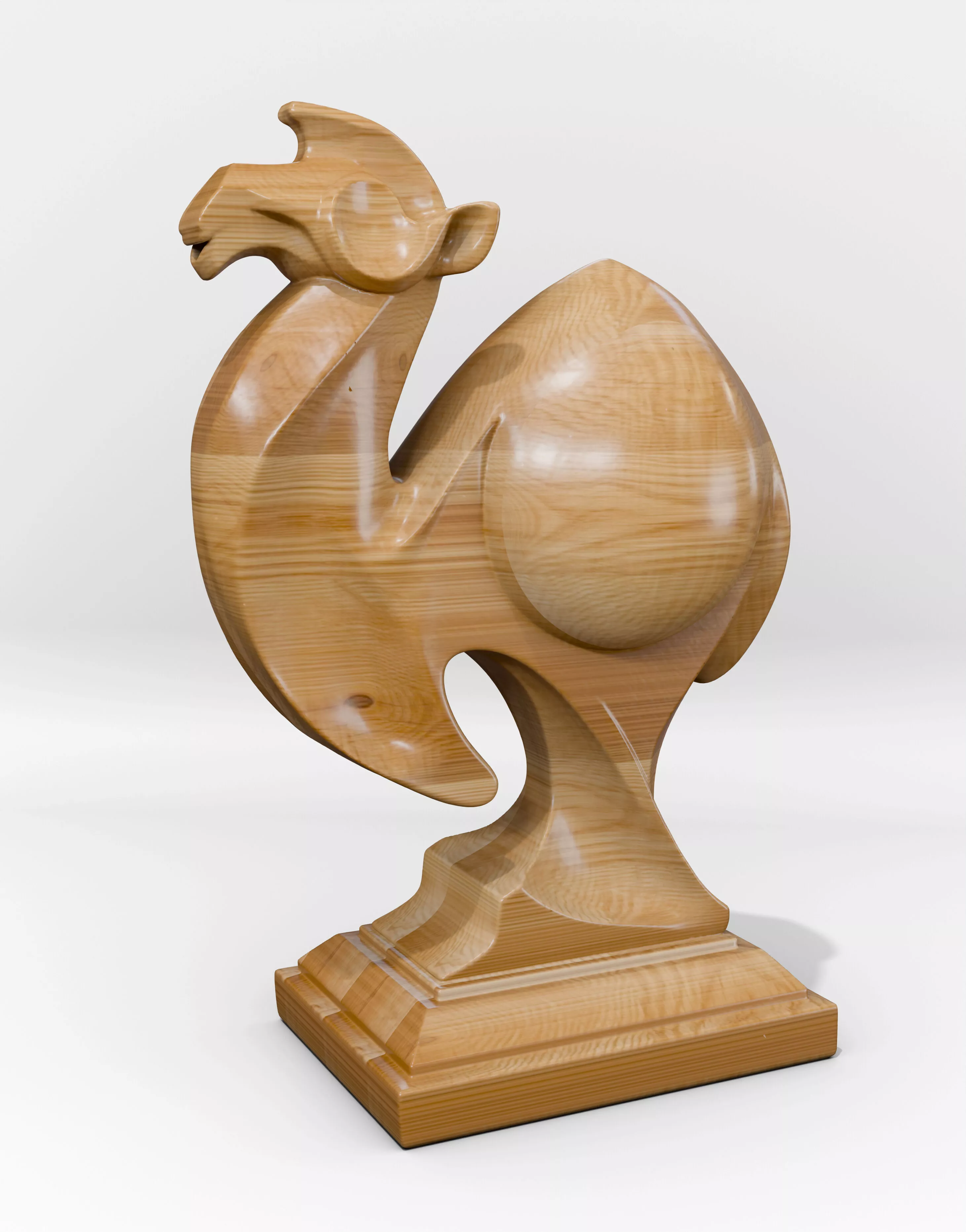 Camello escultura 3D print model