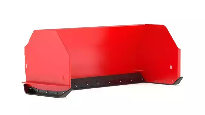 Snow Pusher Attachment Tractor Snow Removal Blade