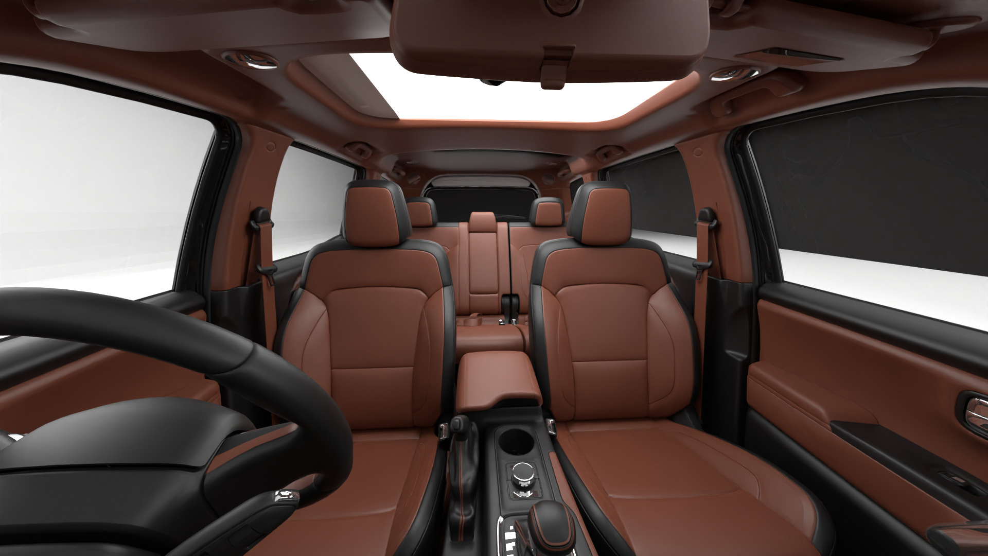 luxury  suv car Low-poly 3D model_12