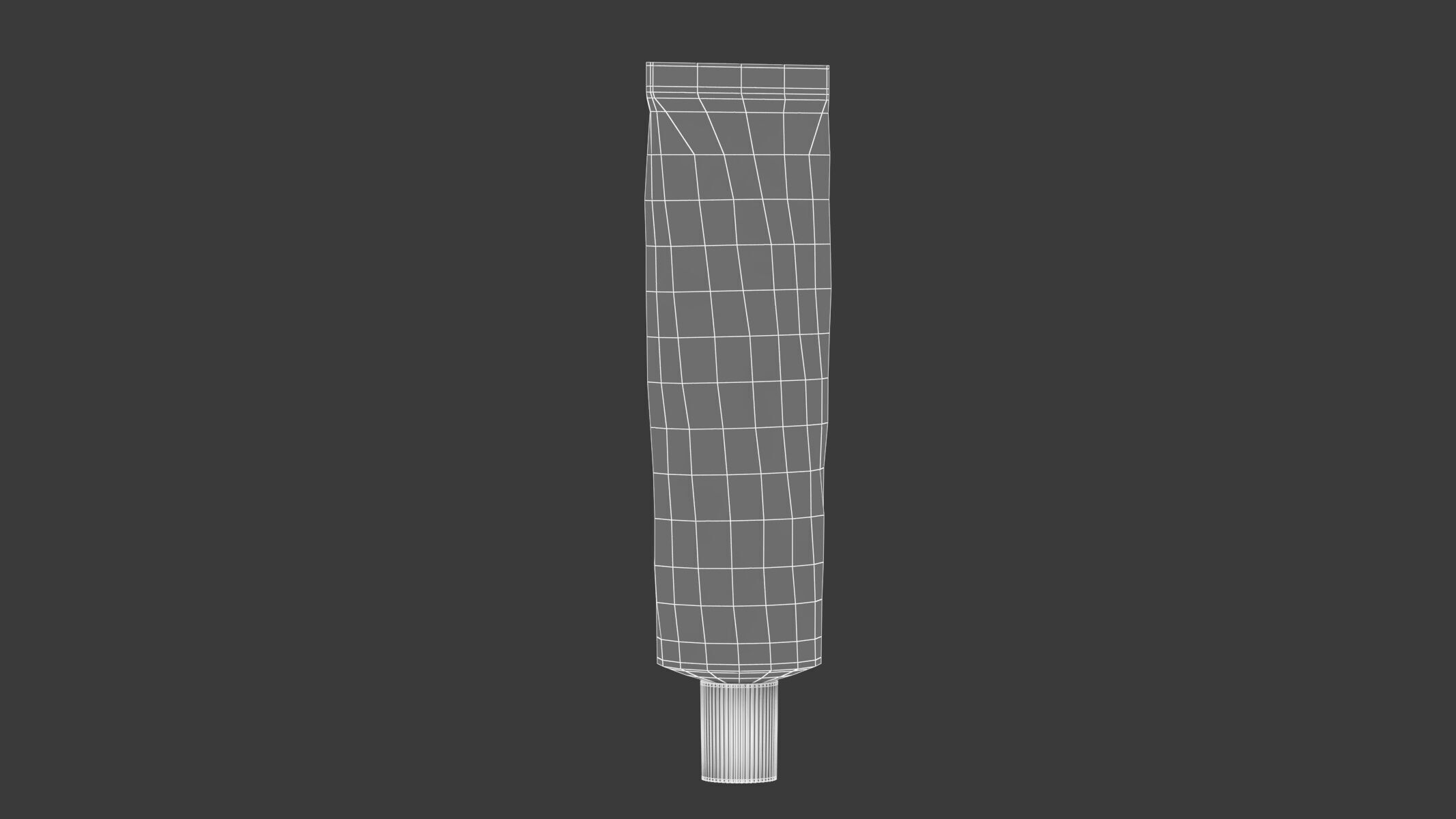 Aluminium Tube Generic 3D model_10
