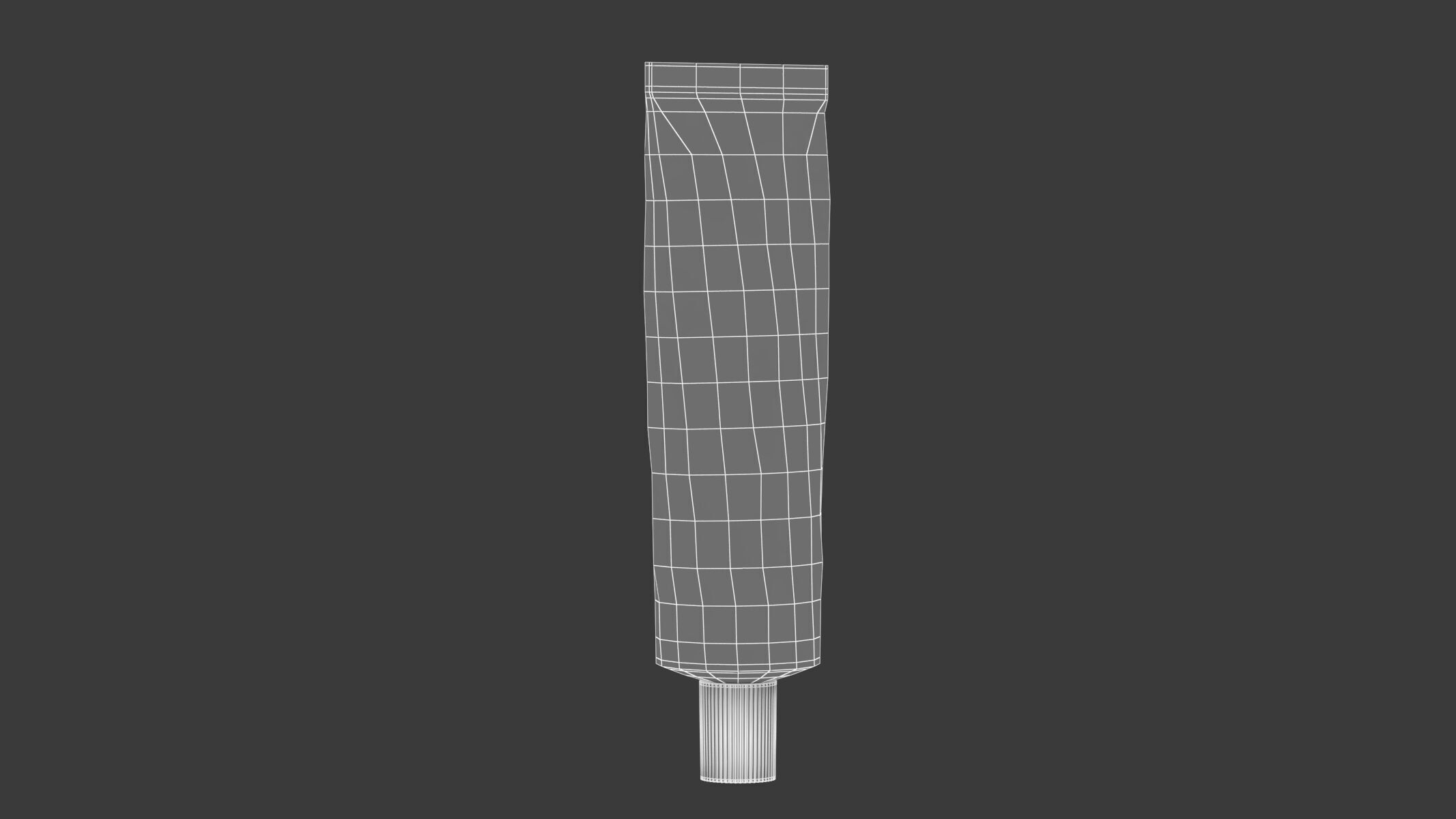 Aluminium Tube Generic 3D model_14